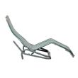 Sillón de acero con reposabrazos curvados - 11D14A