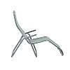 Sillón de acero con reposabrazos curvados - 11D14A