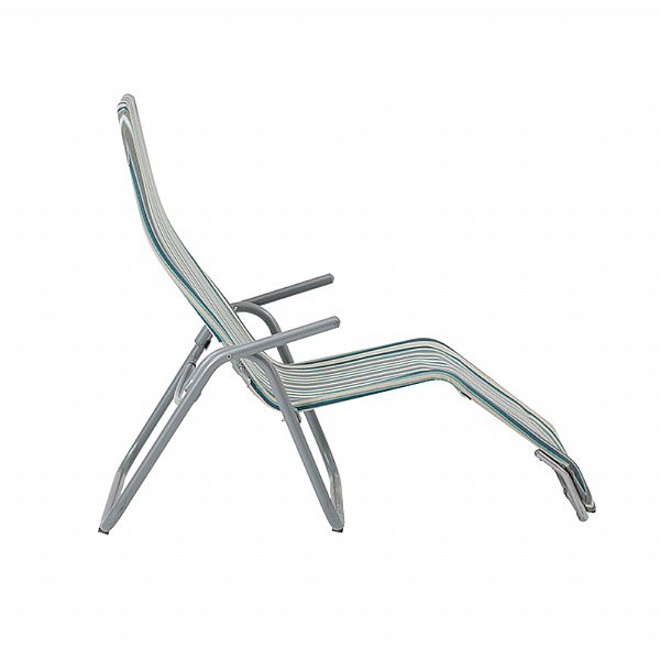 Sillón de acero con reposabrazos curvados - 11D14A