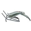 Sillón de acero con reposabrazos curvados - 11D14A