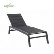 Sillón reclinable ajustable Textilen de aluminio con interior de algodón - 11D14D