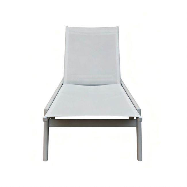 Sillón ajustable de aluminio y textilene - 11D14F