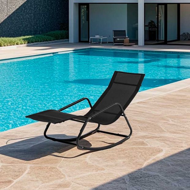 Sillón balancín de hierro - 11D14H