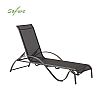 Sillón ajustable de hierro con reposabrazos en forma de S - 11D14J