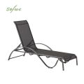 Sillón ajustable de hierro con reposabrazos en forma de S - 11D14J