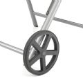 Sillón de aluminio Textilene con ruedas y cojín - 11D14K