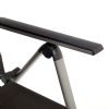 Sillón de aluminio Textilene con ruedas y cojín - 11D14K