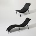 Sillón plegable de hierro en forma de S - 11D14M