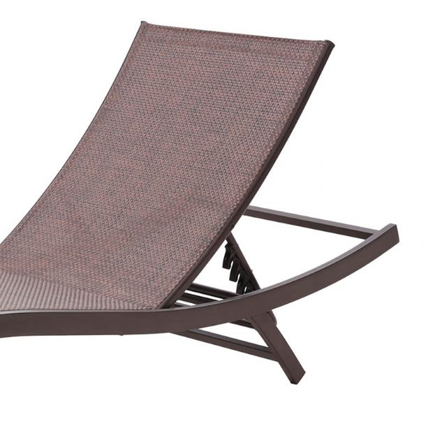 Sillón ajustable de textilene de hierro - 11D14N