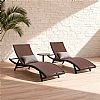 Sillón ajustable de textilene de hierro - 11D14N