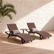 Sillón ajustable de textilene de hierro - 11D14N