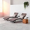 Sillón ajustable de textilene de hierro - 11D14N