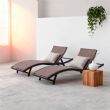 Sillón ajustable de textilene de hierro - 11D14N