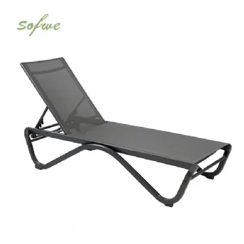 Tumbona para exterior con base de...