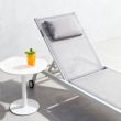 Tumbona de aluminio con asiento de malla transpirable - 11D25C