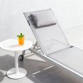 Tumbona de aluminio con asiento de malla transpirable - 11D25C